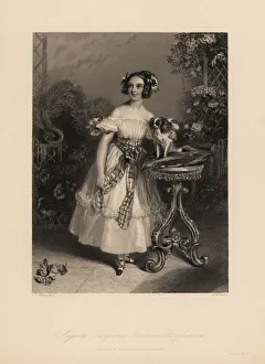 Portrait of Augusta Georgina Frederica Fitzclarence Portrait of Augusta Georgina Frederica Fitzclarence