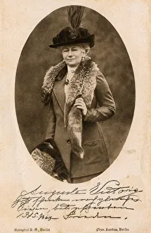 Portrait of Augusta Victoria of Schleswig-Holstein Portrait of Augusta Victoria of Schleswig-Holstein
