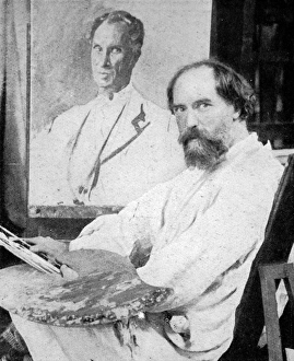 Portrait of Augustus John, President of the Nation Portrait Portrait of Augustus John, President of the Nation Portrait