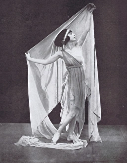 Portrait of classical dancer Margaret Loomis Portrait of classical dancer Margaret Loomis