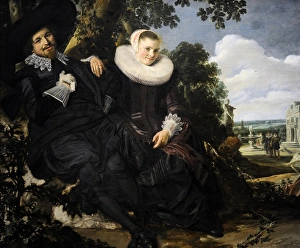 Portrait of a Couple, c. 1622, by Frans Hals (c. 1582-1666) Portrait of a Couple, c. 1622, by Frans Hals (c. 1582-1666)