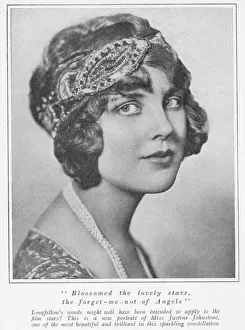 A portrait of the film star Justine Johnstone, 1926 A portrait of the film star Justine Johnstone, 1926