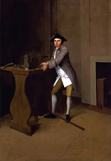 Portrait of a gentleman in an interior, at a lathe Portrait of a gentleman in an interior, at a lathe