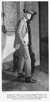 A portrait of George M. Cohan in the role of Happy A portrait of George M. Cohan in the role of Happy