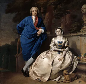 Portrait of George Michael Moser and his Wife Mary Portrait of George Michael Moser and his Wife Mary