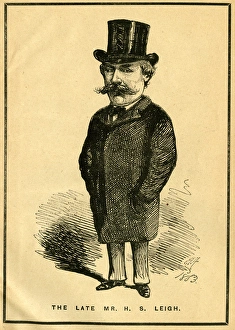 Portrait of Henry Sambrooke Leigh, author and playwright Portrait of Henry Sambrooke Leigh, author and playwright
