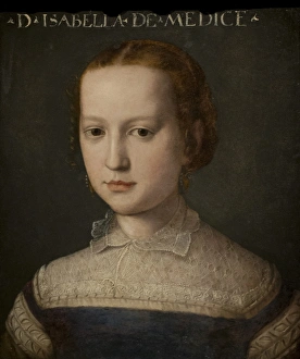Portrait of Isabella de Medici (1542-1576) by Agnolo Portrait of Isabella de Medici (1542-1576) by Agnolo