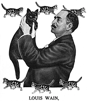 Portrait of Louis Wain Portrait of Louis Wain