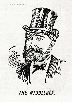 Portrait, manager of the Middlesex Music Hall, London Portrait, manager of the Middlesex Music Hall, London