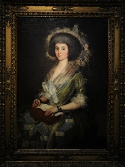 Portrait of Manuela Camas y de las Heras, Consort to Juan Ag Portrait of Manuela Camas y de las Heras, Consort to Juan Ag