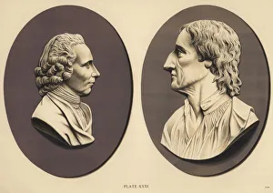 Medallion Gallery: Portrait medallions of Joseph Priestley (L)