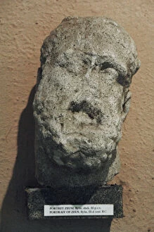 Tirana Gallery: Portrait os Zeus. Byllis. 3rd century BC. Albania. Tirana. N