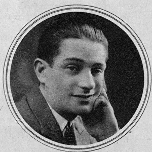 A portrait of Oscar Mouvet, Parisian cafe A portrait of Oscar Mouvet, Parisian cafe