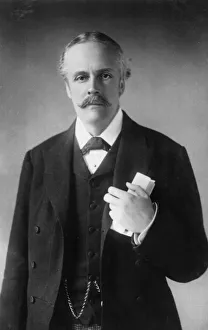 Portrait photograph of Arthur Balfour Portrait photograph of Arthur Balfour