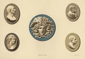 Medallion Gallery: Portraits of the Medusa, Cicero, Hecules