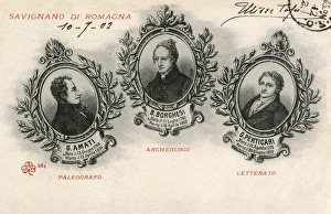 Three portraits from Savignano, Romagna, Italy Three portraits from Savignano, Romagna, Italy