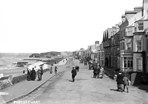 Portstewart Promenade Print, Early 1900s