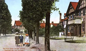 The Post Office and Library, Greendale Road, Port Sunlight The Post Office and Library, Greendale Road, Port Sunlight