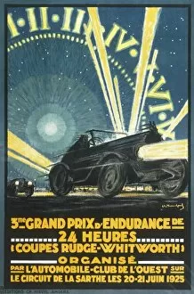 Poster for 1925 Grand Prix
