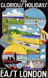 Poster advertising East London, South Africa Poster advertising East London, South Africa