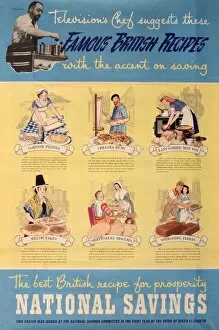 Chef Collection: Poster advertising National Savings