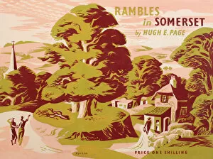 Price Collection: Poster advertising Rambles in Somerset