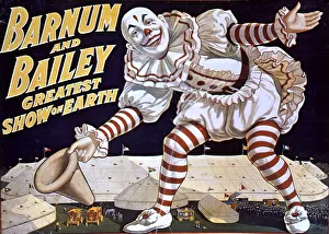 Poster, Barnum and Bailey, Greatest Show on Earth Poster, Barnum and Bailey, Greatest Show on Earth