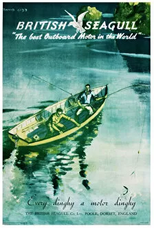 Motor Gallery: Poster, British Seagull outboard motor
