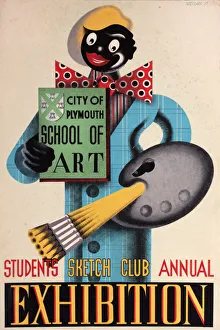 Poster, City of Plymouth School of Art, Annual Exhibition Poster, City of Plymouth School of Art, Annual Exhibition