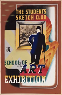 Poster, City of Plymouth School of Art, Exhibition Poster, City of Plymouth School of Art, Exhibition