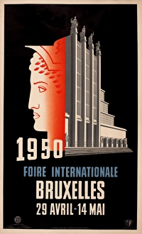Poster design, International Fair, Brussels Poster design, International Fair, Brussels