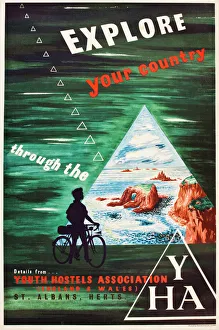 Poster, Explore Your Country through the YHA Poster, Explore Your Country through the YHA