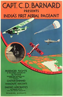 Poster, India's First Aerial Pageant Poster, India's First Aerial Pageant