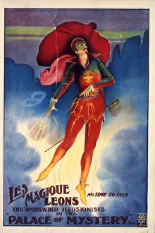 Poster, Les Magique Leons, Whirlwind Illusionists Poster, Les Magique Leons, Whirlwind Illusionists