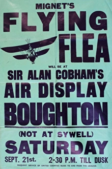 Poster, Mignets Flying Flea Air Display, Boughton Poster, Mignets Flying Flea Air Display, Boughton