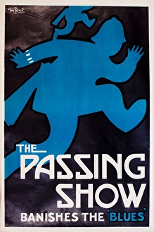 Poster, The Passing Show Banishes the Blues Poster, The Passing Show Banishes the Blues