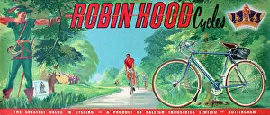 Images Dated 16th April 2013: Poster, Robin Hood Cycles