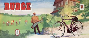Images Dated 16th April 2013: Poster, Rudge bicycles
