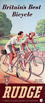 Manufacturer Gallery: Poster, Rudge, Britains best bicycle