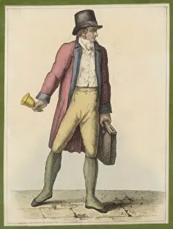Victorian Postman Prints: Postman Early C19