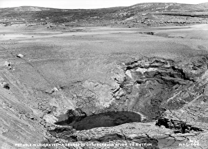 Pot Hole in Lough a Veema, Source of Underground River, Co Pot Hole in Lough a Veema, Source of Underground River, Co