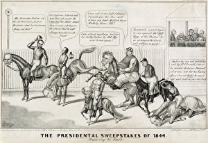 The presidential sweepstakes of 1844. Preparing to start The presidential sweepstakes of 1844. Preparing to start