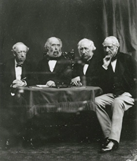 <b class=qtipBold><figcaption>The four Presidents</figcaption></b><br>The four Presidents Date:<br><em>© The Institution of Mechanical Engineers/Mary Evans</em> The four Presidents