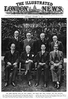 The Prime Minister with his war cabinet The Prime Minister with his war cabinet