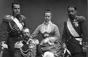 Prince Alfred and the Russian Royal family Prince Alfred and the Russian Royal family