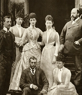 Related Images Gallery: Prince Edward & Alexandra of Denmarks five children 1891