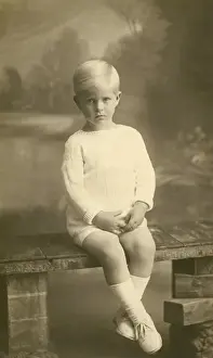 Prince Philip as a Young Boy Print, c.1927