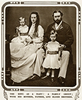 Prince & Princess of Wales with two eldest children Prince & Princess of Wales with two eldest children