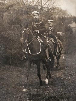 Prince of Wales at manoeuvres near Aldershot Prince of Wales at manoeuvres near Aldershot