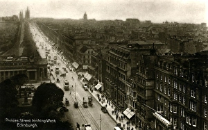 Princes Street, Edinburgh, Midlothian Princes Street, Edinburgh, Midlothian